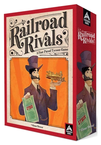 Alle Details zum Brettspiel Railroad Rivals und ähnlichen Spielen