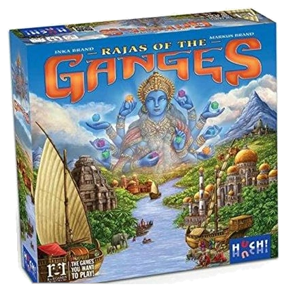 Alle Details zum Brettspiel Rajas of the Ganges und ähnlichen Spielen