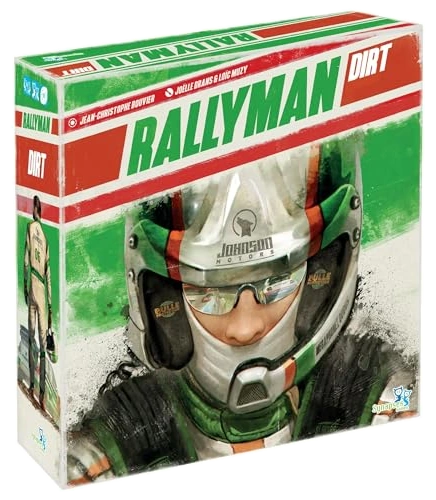 Alle Details zum Brettspiel Rallyman: DIRT und ähnlichen Spielen