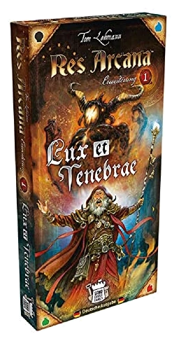 Alle Details zum Brettspiel Res Arcana: Lux et Tenebrae (Erweiterung) und ähnlichen Spielen