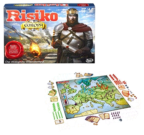 Alle Details zum Brettspiel Risiko Europa und ähnlichen Spielen