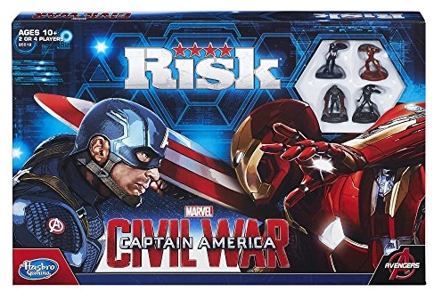 Alle Details zum Brettspiel Risk: Captain America – Civil War Edition und ähnlichen Spielen