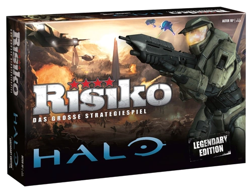 Alle Details zum Brettspiel Risk: Halo Legendary Edition und ähnlichen Spielen