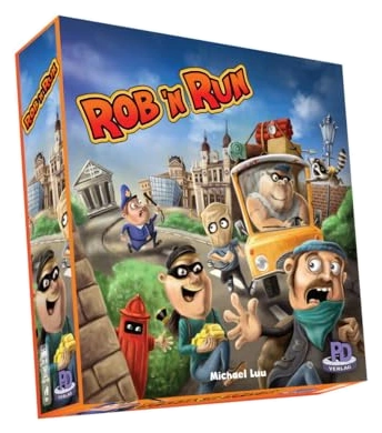 Alle Details zum Brettspiel Rob 'n Run und ähnlichen Spielen
