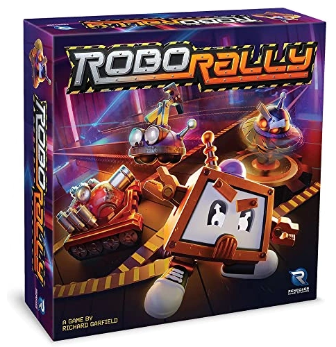 Alle Details zum Brettspiel Robo Rally (2023er Version) und ähnlichen Spielen