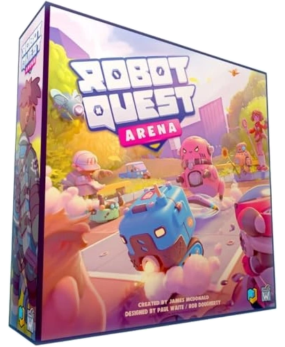 Alle Details zum Brettspiel Robot Quest Arena und ähnlichen Spielen