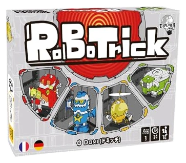 Alle Details zum Brettspiel Robotrick und ähnlichen Spielen