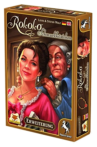 Alle Details zum Brettspiel Rokoko: Schmuckkästchen (Erweiterung) und ähnlichen Spielen