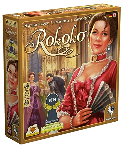 Alle Details zum Brettspiel Rokoko und ähnlichen Spielen