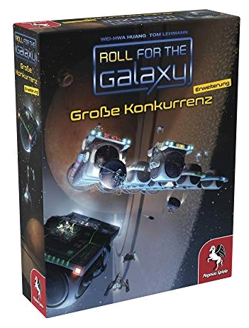 Alle Details zum Brettspiel Roll for the Galaxy: Große Konkurrenz (2. Erweiterung) und ähnlichen Spielen