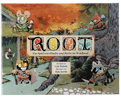 Alle Details zum Brettspiel Root und ähnlichen Spielen