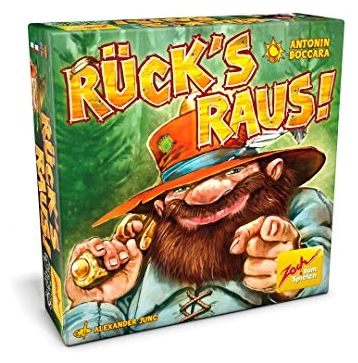 Alle Details zum Brettspiel Rück's raus! und ähnlichen Spielen