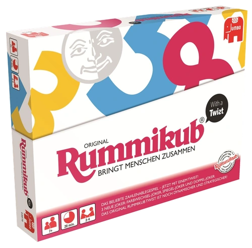 Alle Details zum Brettspiel Rummikub Twist und ähnlichen Spielen