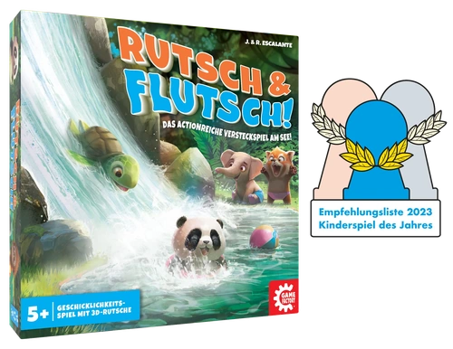 Alle Details zum Brettspiel Rutsch & Flutsch! und ähnlichen Spielen