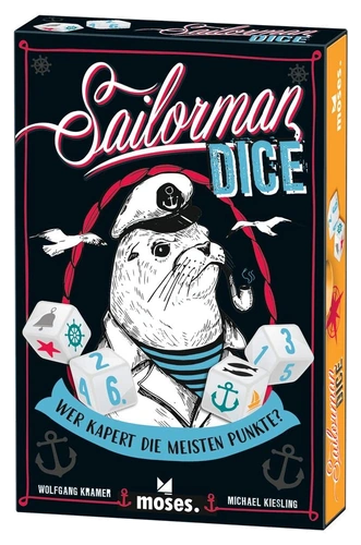 Alle Details zum Brettspiel Sailorman Dice und ähnlichen Spielen