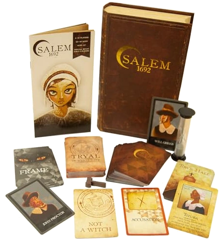 Alle Details zum Brettspiel Salem 1692 und ähnlichen Spielen