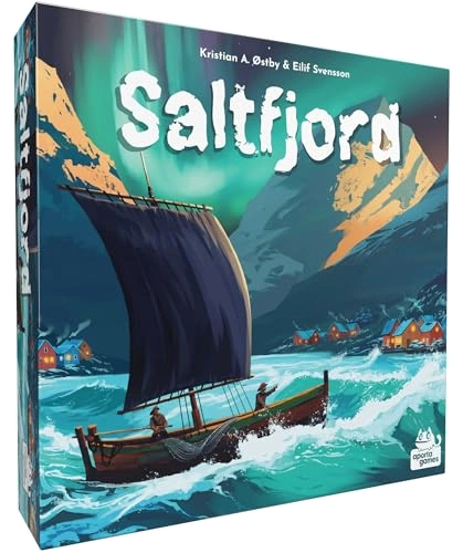 Alle Details zum Brettspiel Saltfjord und ähnlichen Spielen