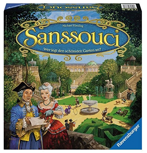 Alle Details zum Brettspiel Sanssouci und ähnlichen Spielen