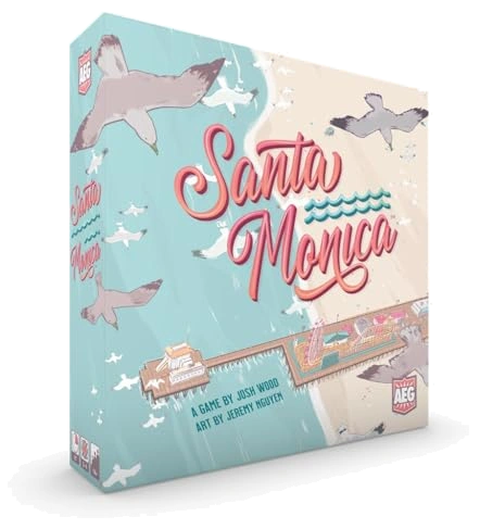 Alle Details zum Brettspiel Santa Monica und ähnlichen Spielen