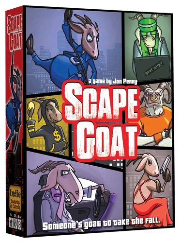 Alle Details zum Brettspiel Scape Goat - Someone's Goat to take the Fall und ähnlichen Spielen