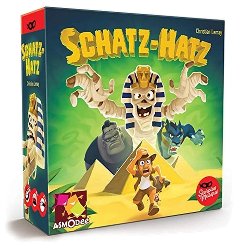Alle Details zum Brettspiel Schatz-Hatz und ähnlichen Spielen