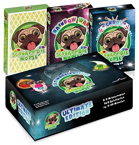Alle Details zum Brettspiel Schnapp die Möpse: Ultimate Edition und ähnlichen Spielen