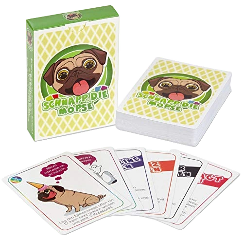 Alle Details zum Brettspiel Schnapp die Möpse und ähnlichen Spielen