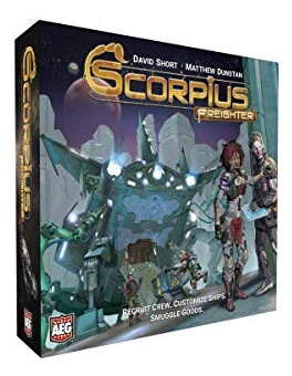 Alle Details zum Brettspiel Scorpius Freighter und ähnlichen Spielen