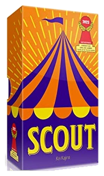 Alle Details zum Brettspiel SCOUT! und ähnlichen Spielen