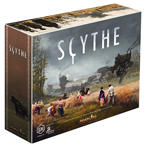 Alle Details zum Brettspiel Scythe und ähnlichen Spielen