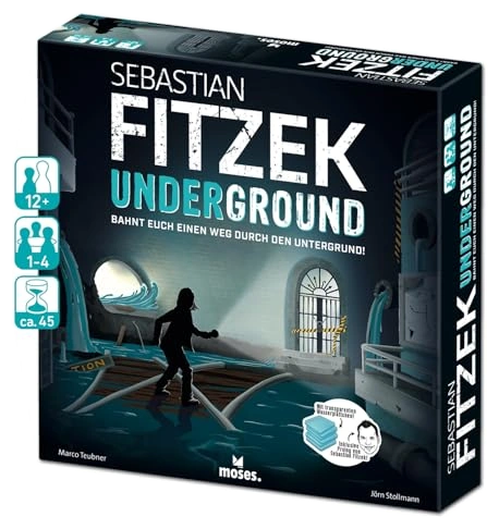 Alle Details zum Brettspiel Sebastian Fitzek Underground und ähnlichen Spielen
