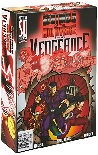 Alle Details zum Brettspiel Sentinels of the Multiverse: Vengeance und ähnlichen Spielen