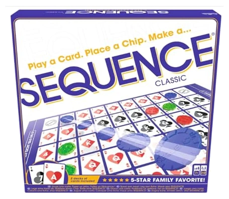 Alle Details zum Brettspiel Sequence und ähnlichen Spielen