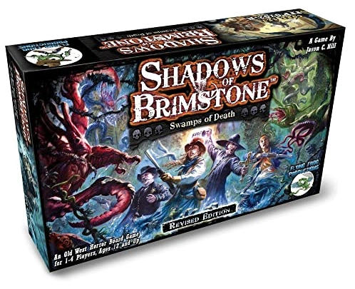 Alle Details zum Brettspiel Shadows of Brimstone: Swamps of Death (Revised Edition) und ähnlichen Spielen