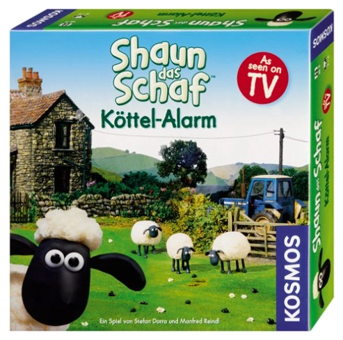 Alle Details zum Brettspiel Shaun das Schaf: Köttel-Alarm und ähnlichen Spielen