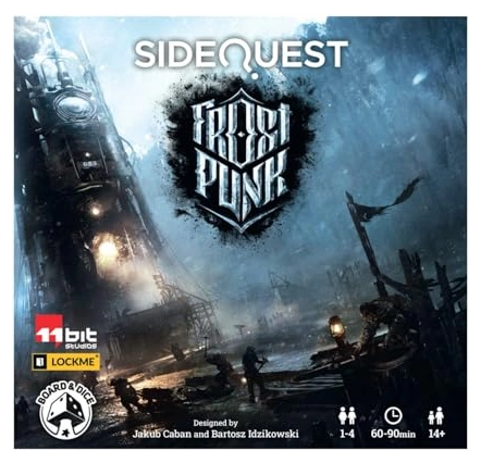 Alle Details zum Brettspiel Side Quest: Frostpunk und ähnlichen Spielen