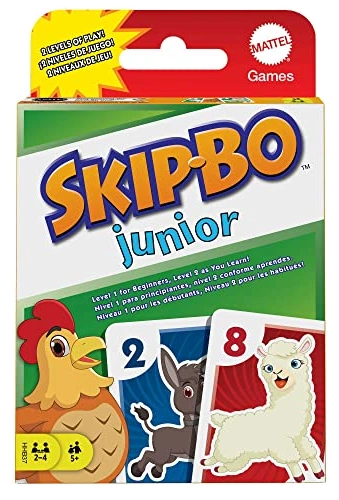 Alle Details zum Brettspiel Skip-Bo Junior und ähnlichen Spielen