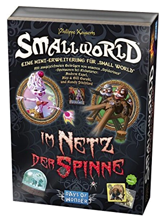 Alle Details zum Brettspiel Small World: Im Netz der Spinne (Mini-Erweiterung) und ähnlichen Spielen