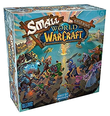 Alle Details zum Brettspiel Small World of Warcraft und ähnlichen Spielen