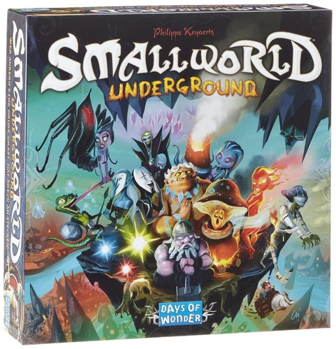 Alle Details zum Brettspiel Small World Underground und ähnlichen Spielen