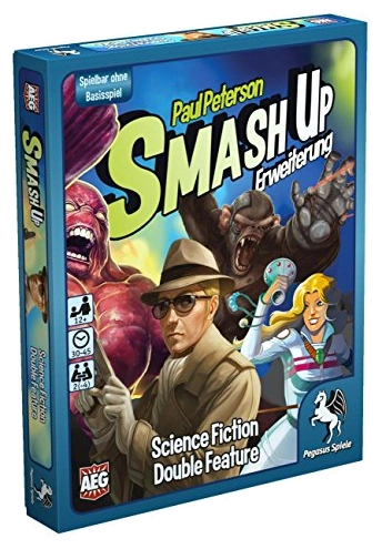 Alle Details zum Brettspiel Smash Up: Science Fiction Double Feature (Erweiterung) und ähnlichen Spielen