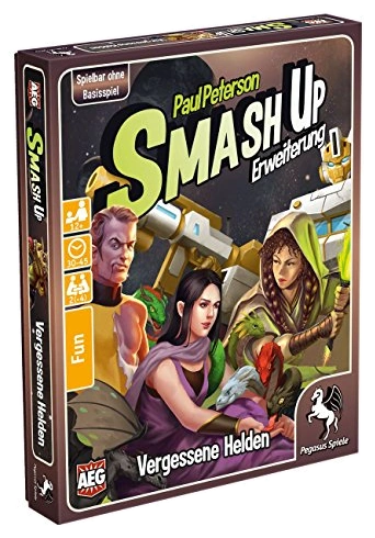 Alle Details zum Brettspiel Smash Up: Vergessene Helden (Erweiterung) und ähnlichen Spielen