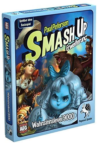 Alle Details zum Brettspiel Smash Up: Wahnsinnslevel 9000 (Erweiterung) und ähnlichen Spielen