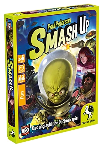 Alle Details zum Brettspiel Smash Up und ähnlichen Spielen
