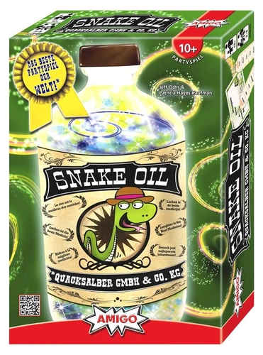 Alle Details zum Brettspiel Snake Oil: Das Wundermittel gegen Schlangeweile und ähnlichen Spielen