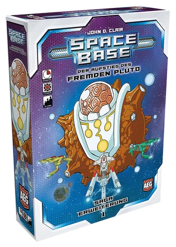 Alle Details zum Brettspiel Space Base: Der Aufstieg des Fremden Pluto (Erweiterung) und ähnlichen Spielen