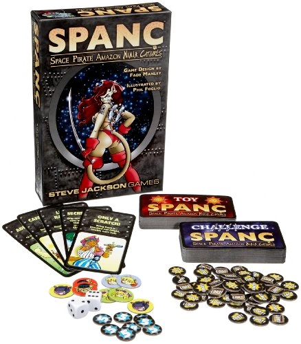 Alle Details zum Brettspiel SPANC: Space Pirate Amazon Ninja Catgirls und ähnlichen Spielen