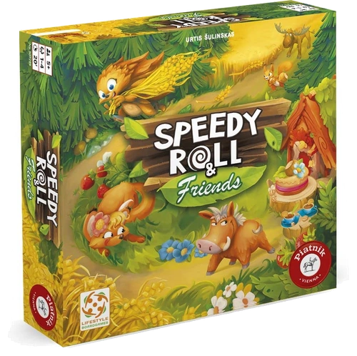 Alle Details zum Brettspiel Speedy Roll & Friends und ähnlichen Spielen
