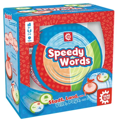 Alle Details zum Brettspiel Speedy Words und ähnlichen Spielen