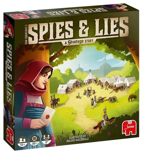 Alle Details zum Brettspiel Spies & Lies: A Stratego Story und ähnlichen Spielen